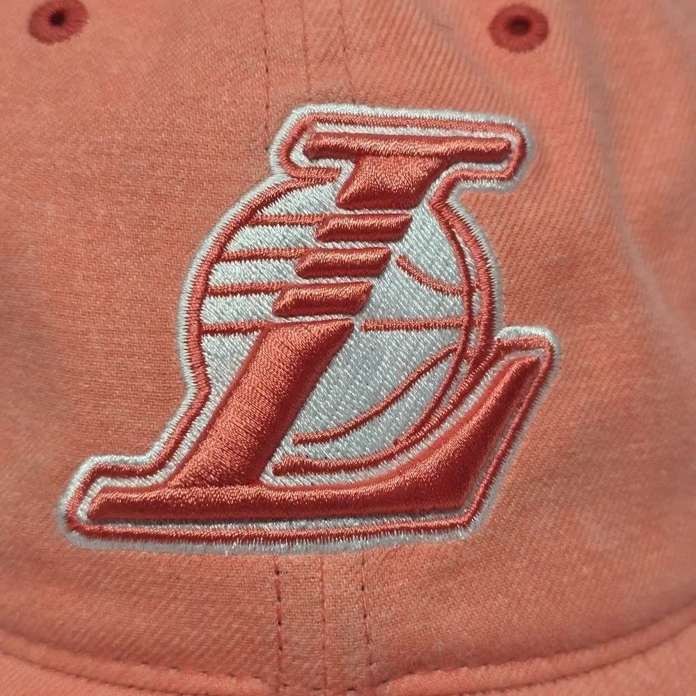 Los Angeles Lakers NBA Mitchell & Ness Coral Cap NEW Unisex
